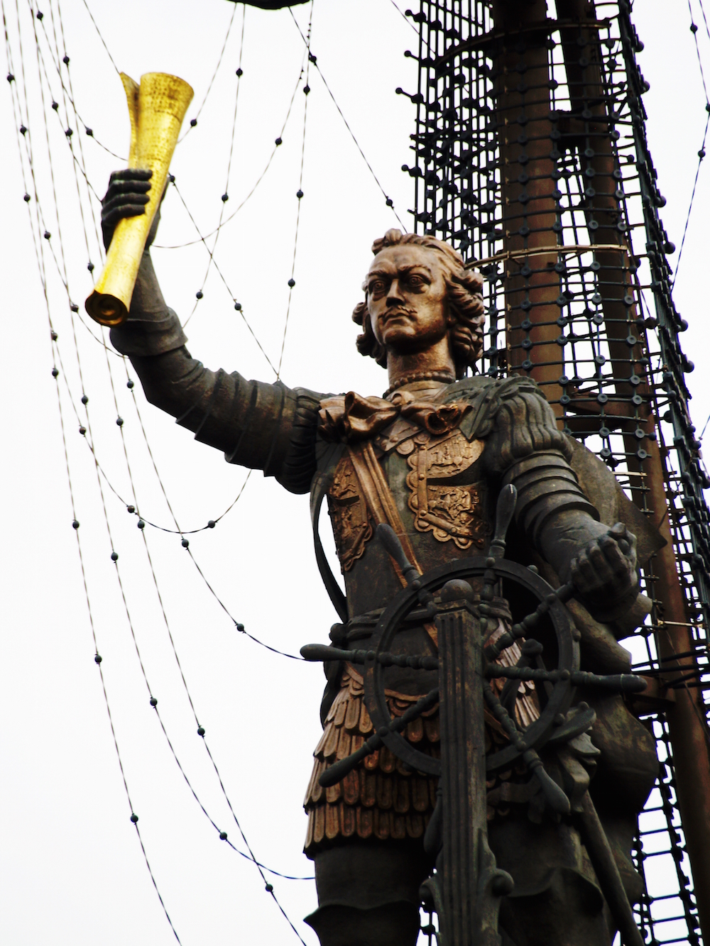 Peter the Great by Zurab Tsereteli. Photograph: jaime.silva under a CC licence. 