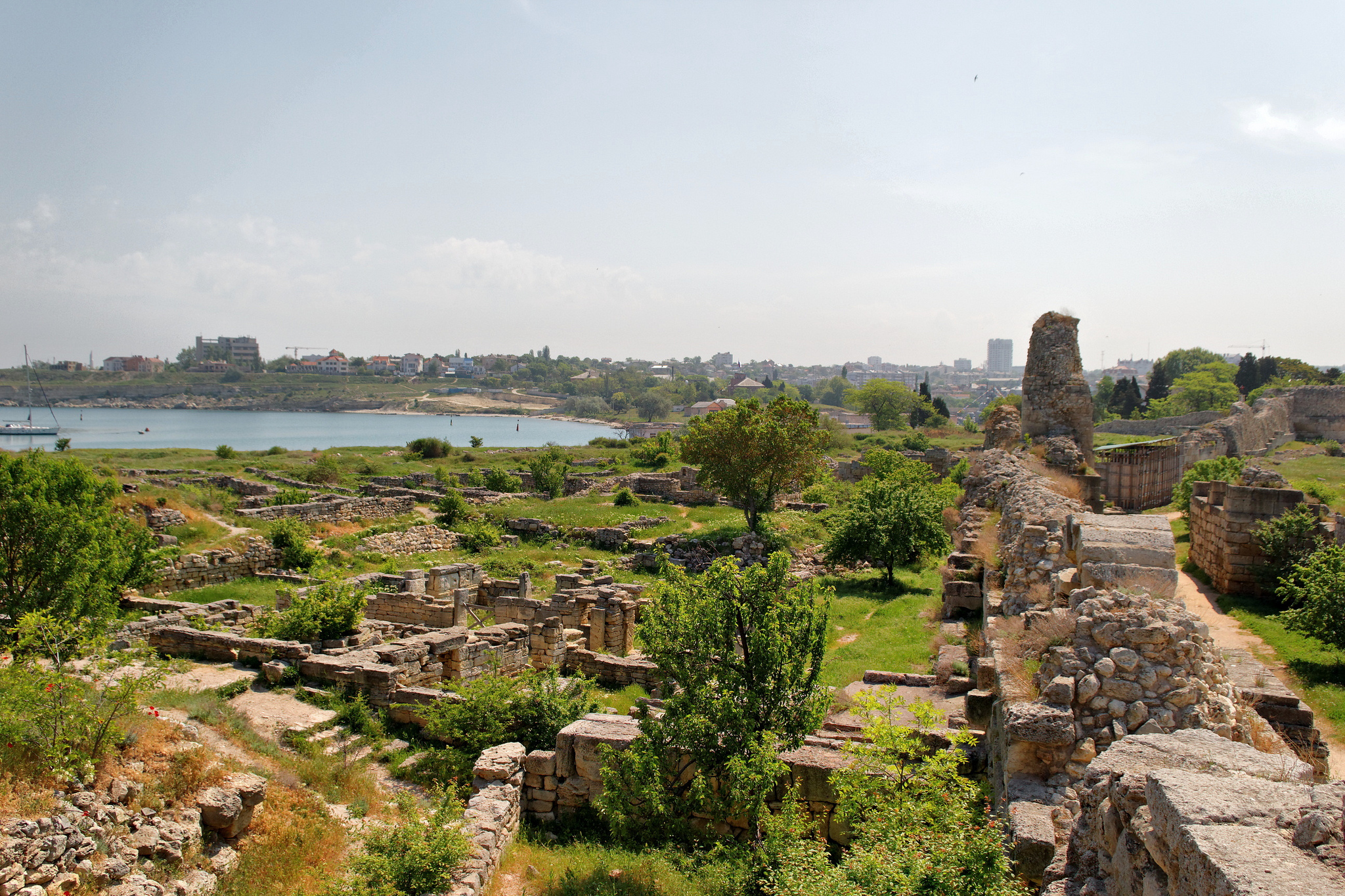 Sevastopol, Chersonesus. Photograph: Alexxx Malev under a CC licence. 
