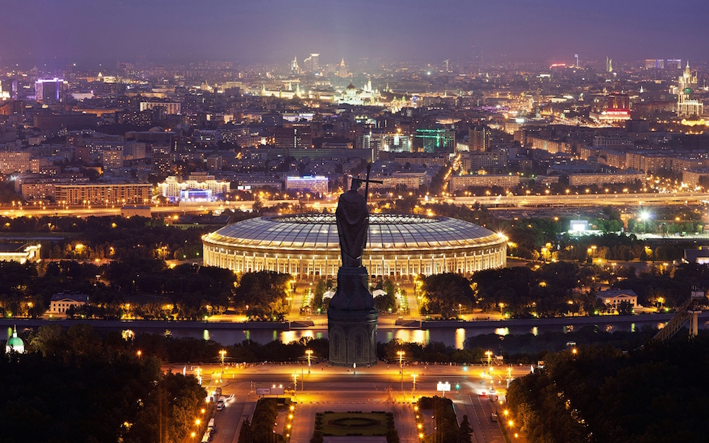 Proposed Vladimir the Great monument. Visualisation by Dmitry Chistoprudov. 