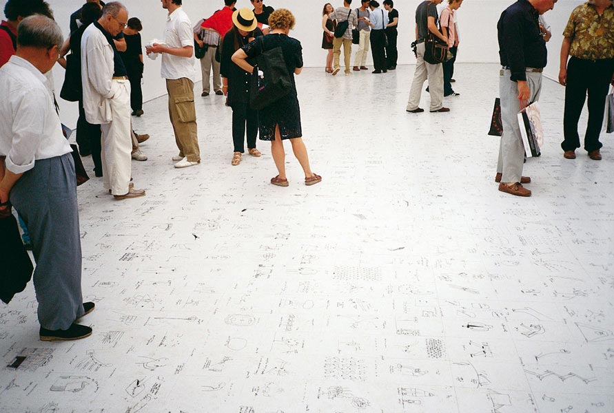 Exhibition view at Venice Biennial, Romania Pavillion, (1999)