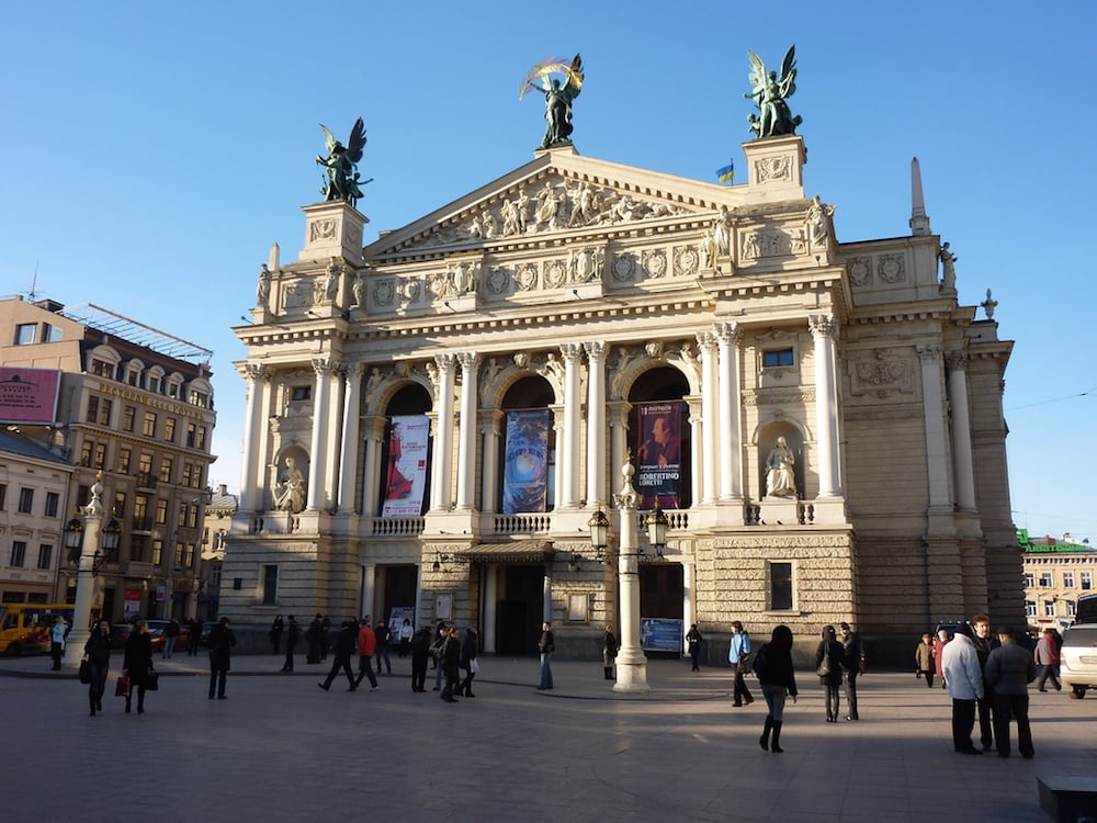 Opera House, Lviv (Image: Ferad Zyulkyarov under a CC licence)