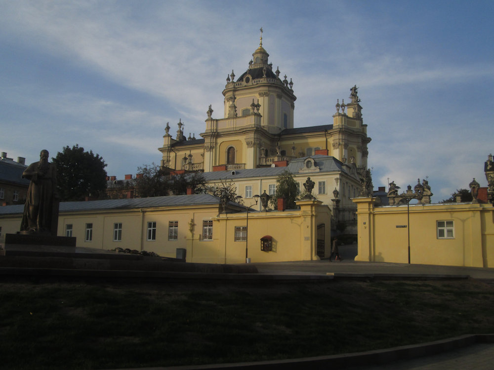 St George's Cathedral, Lviv (Image: Owen Hatherley)