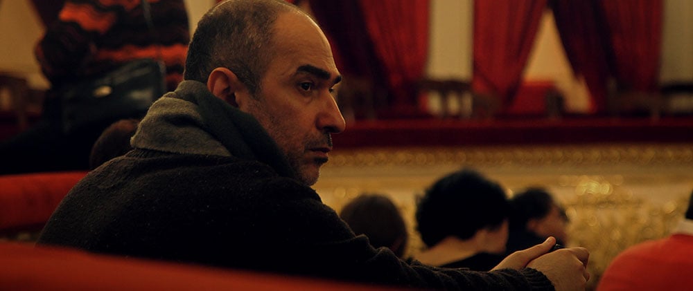 Ballet devotee Roman Abramov at the Bolshoi