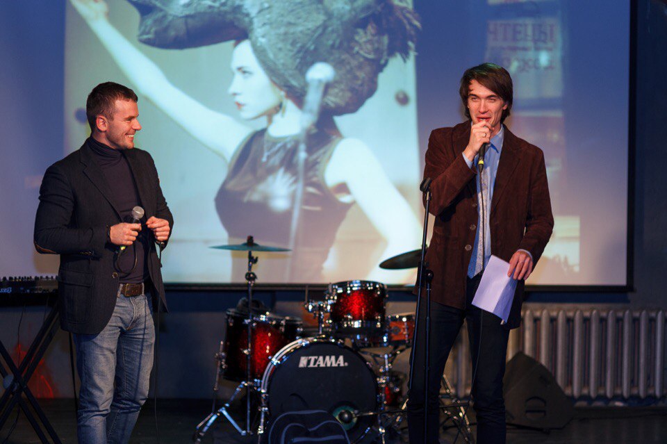 Sergey Sokolovsky and Pavel Krasnov, organisers of The Declaimers (Image: Anton Alekseychik)