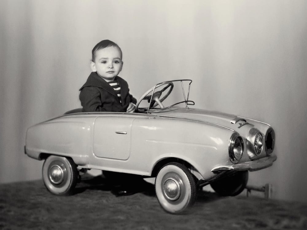 Young Gary Shteyngart. Photograph from the cover of <em>Little Failure</em>, published by Penguin.