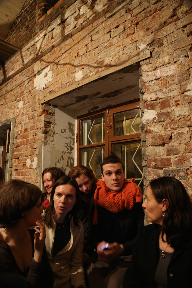 Talgat Balatov, playwright and director (second from right) (Photo: Oleg Karlson)