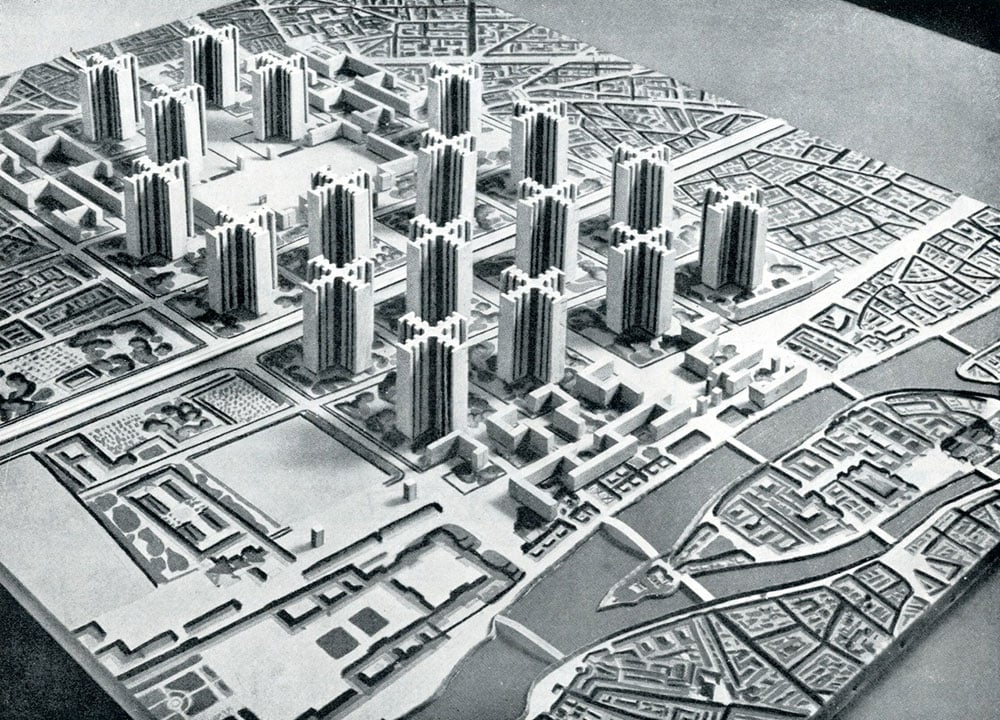 Le Corbusier’s ville contemporaine, as he envisaged it in 1925