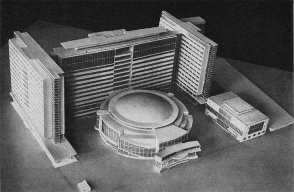 Model of the Tsentrosoyuz building, 1928