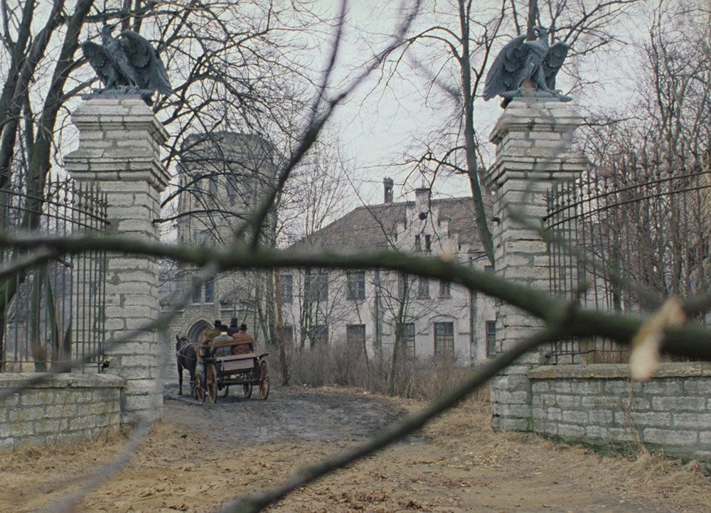 Maarjamäe Castle in Estonia as Baskerville Hall. Still from <em>The Hound of the Baskervilles</em>, 1981