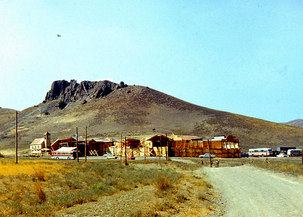 Fake town Santa Carolina near Feodosia, Crimea. Still from <em>A Man from the Boulevard des Capucines</em> (1987)