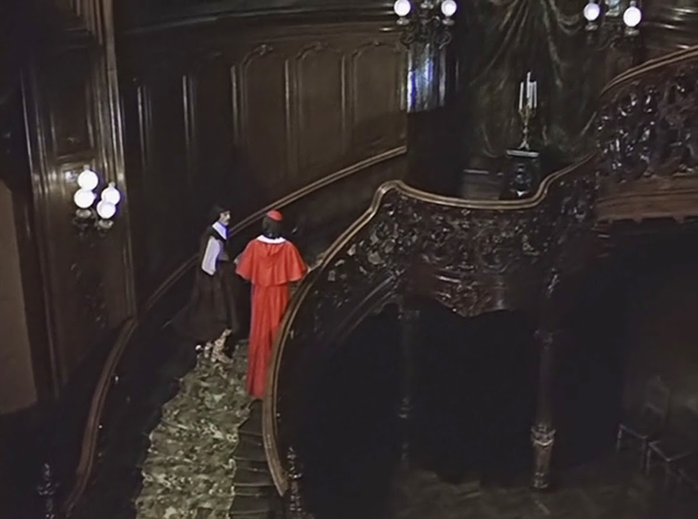 House of Scientists, former casino in Lvov, as Richelieu Palace. Still from <em>d'Artagnan and the Three Musketeers</em> (1978)