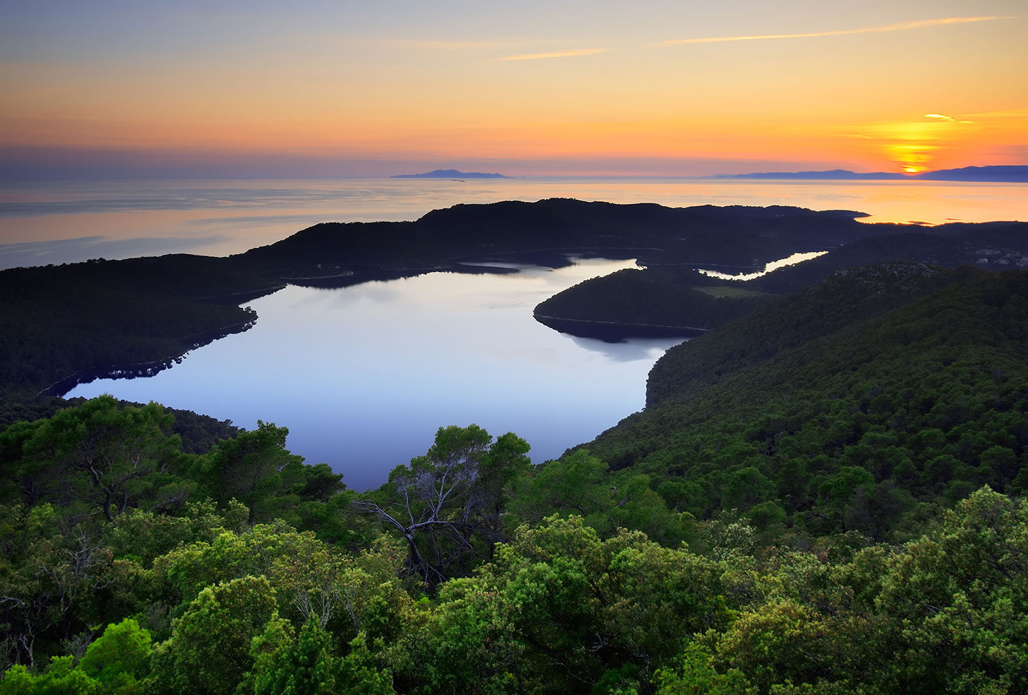 Mljet's Lakes. Image: Jaganjac under a CC licence