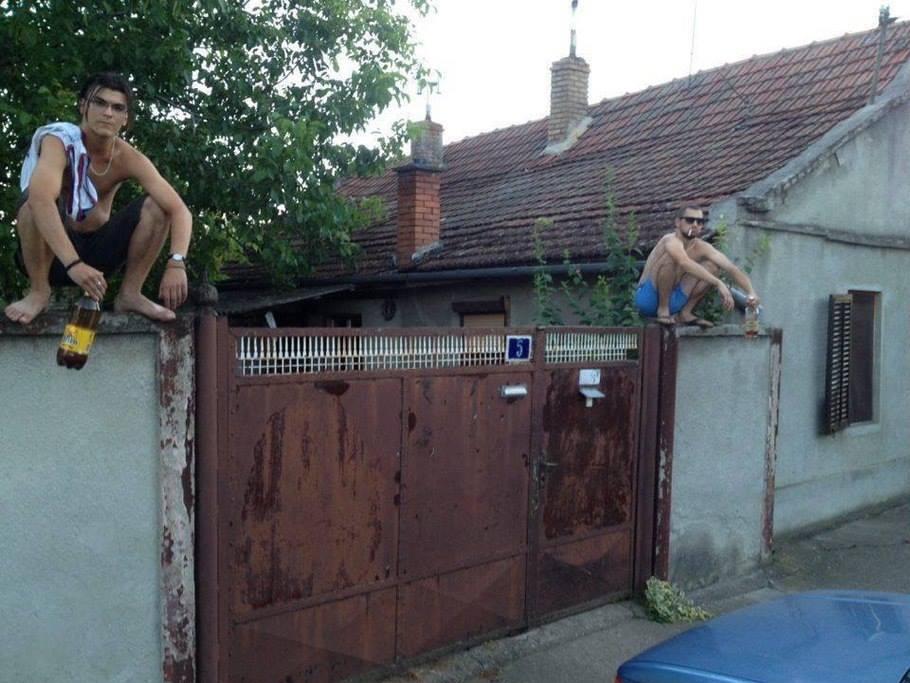 “Slavic gargoyles”. Image: Game of Slavs/Facebook