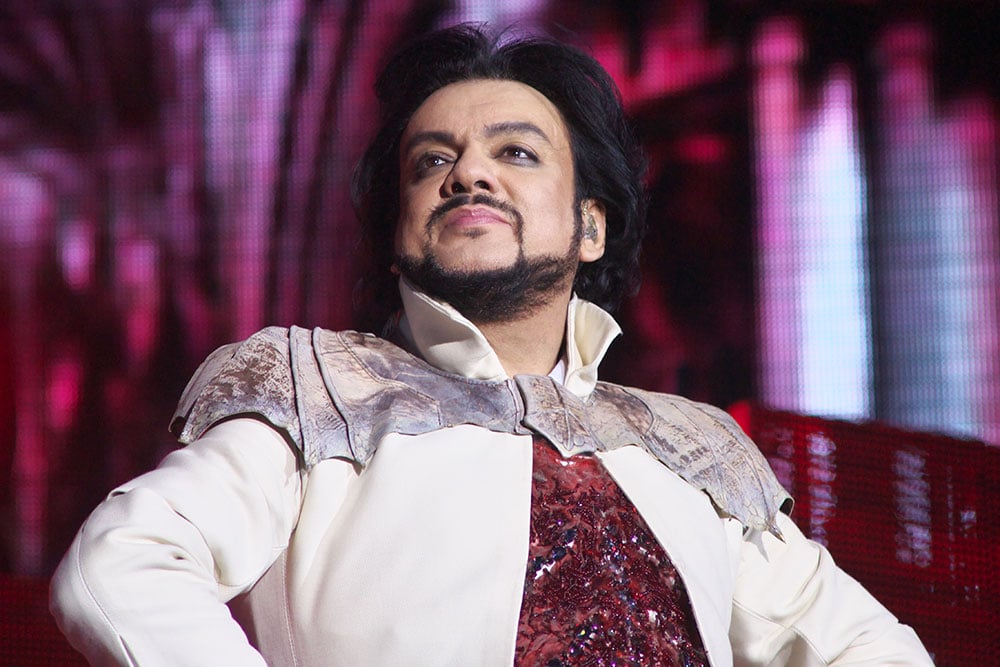 Philipp Kirkorov, Russian pop singer of Bulgarian-Armenian descent