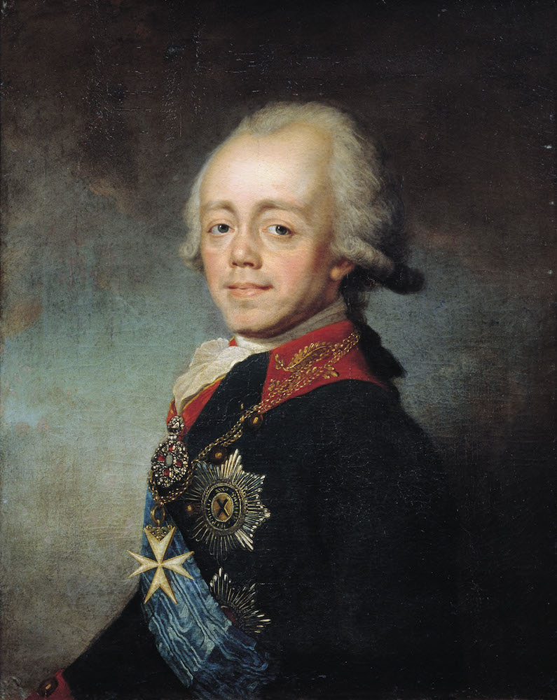 Emperor Paul I of Russia by Stepan Shchukin