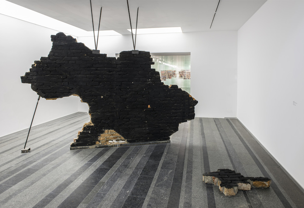 Zhanna Kadyrova - <em>Untitled</em> in <em>Fear and Hope</em> group exhibition, 2014. Image: Pinchuk Art Centre/Sergey Illin