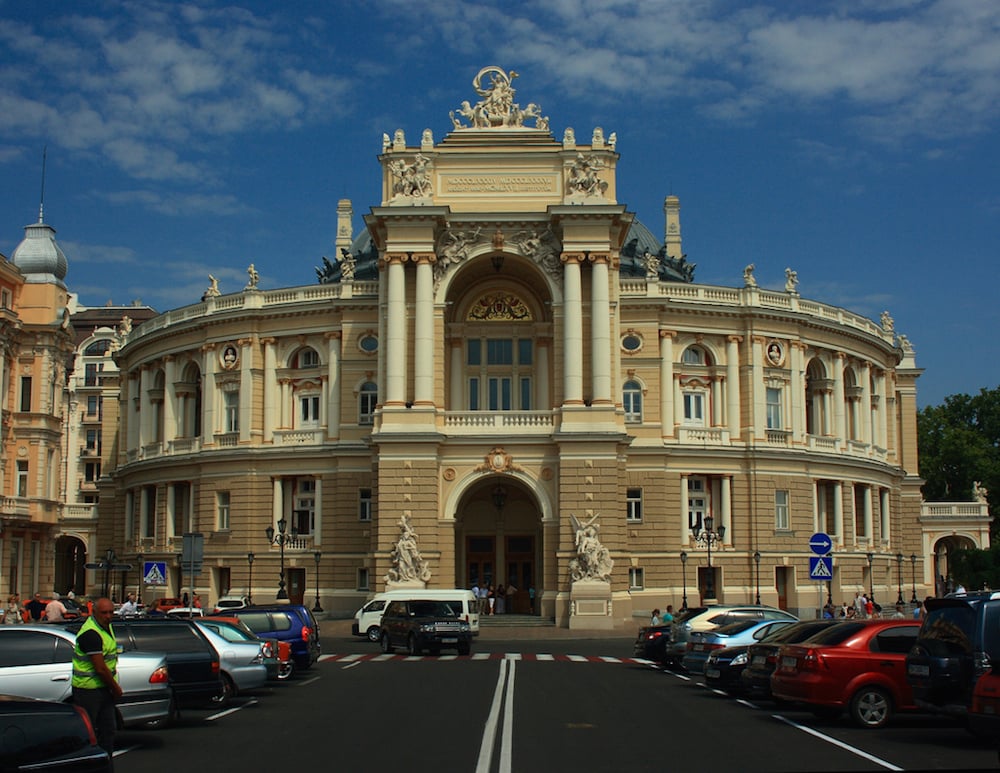 Odessa Opera and Ballet Theater. Image: dmytrok under a CC licence