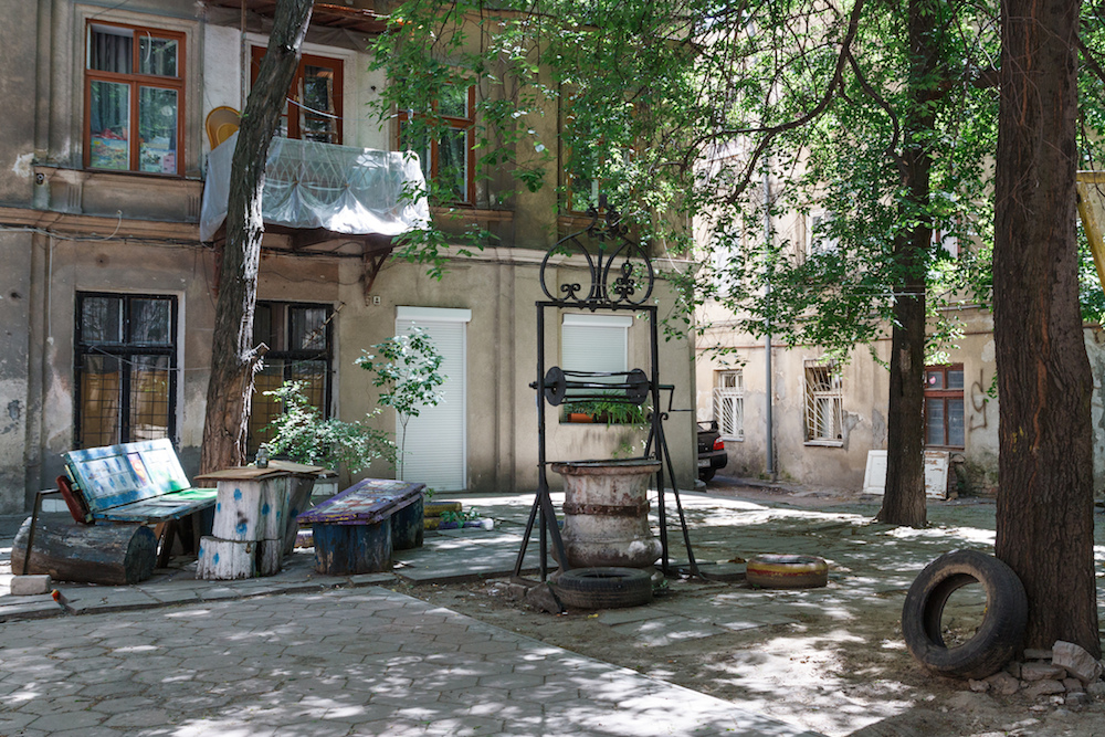 A square in Odessa. image: d1mka vetrov under a CC licence