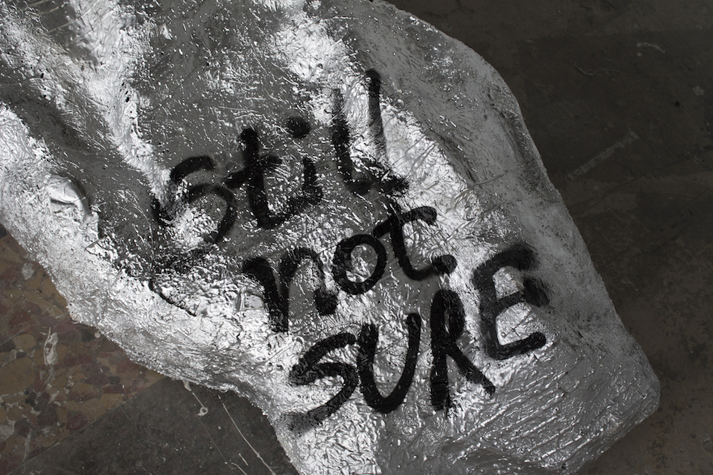 Still Not Sure (2015). Image courtesy of the artist