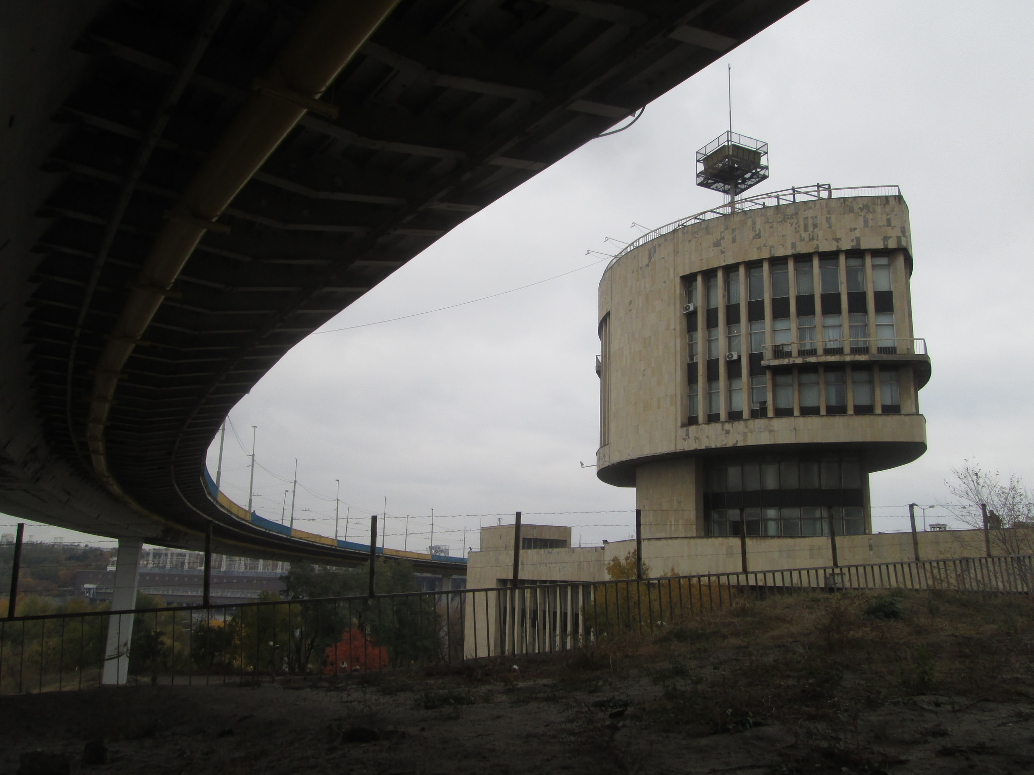 Dam administration centre. Image: Owen Hatherley