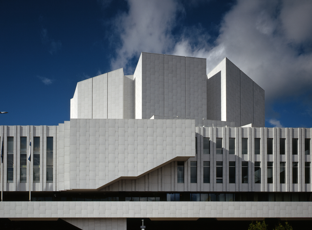 Finlandia Hall, Helsinki (1971). Image: Alvar Aalto Museum