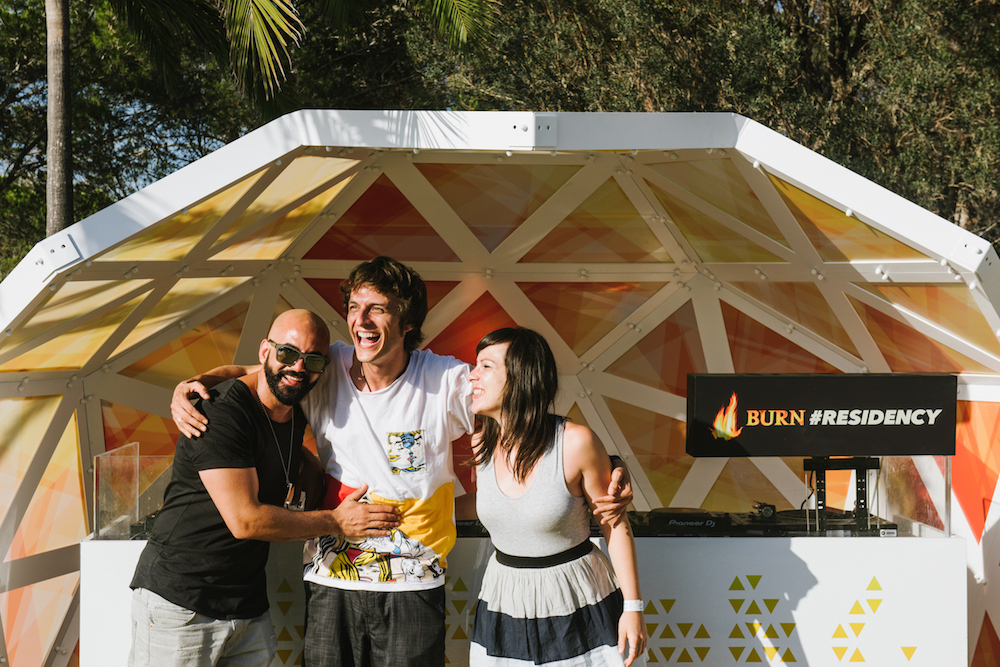 The three finalists: Austria’s Ayman Awad, Italy’s Lorenzo Gianeri, Hungary’s Mira Joo. Image: Marc Sethi