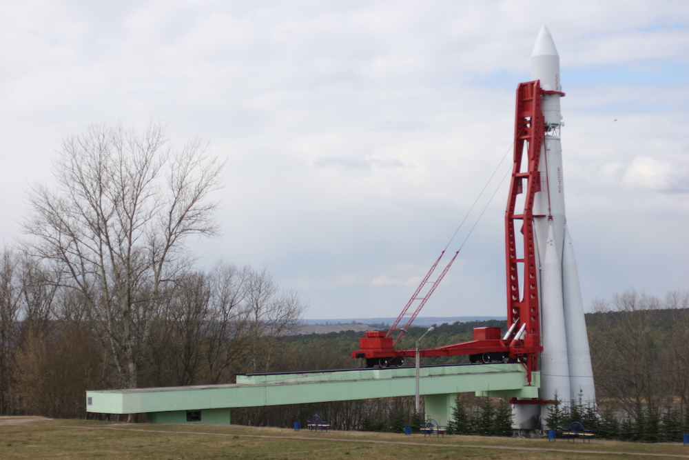 An original Vostok rocket on display at the Tsiolkovsky State Museum of the History of Cosmonautics in Kaluga (image: Yuriy Lapitskiy under a CC licence)