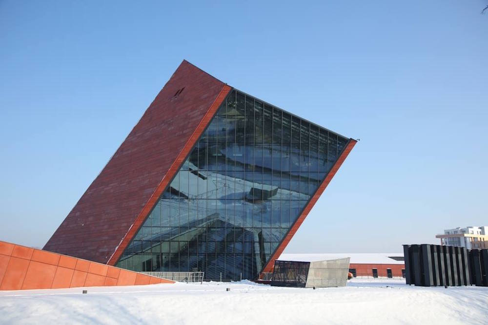 The main building of Gdańsk's new Museum of the Second World War. Image: Muzeum II Wojny Światowej/Facebook