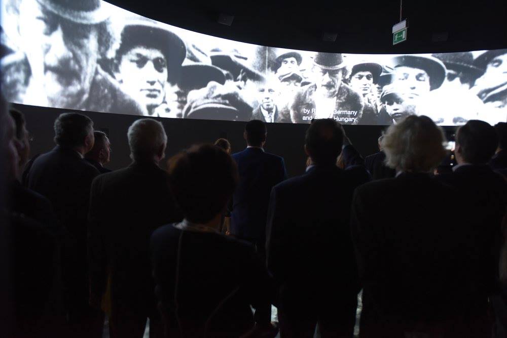 Visitors on the opening night of Museum of the Second World War. Image: Muzeum II Wojny Światowej/Facebook