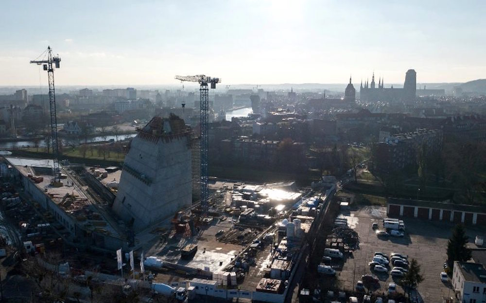 The Museum of the Second World War under construction. Image: Muzeum II Wojny Światowej/Facebook