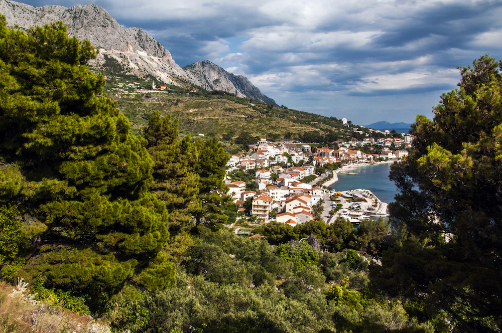 Podgora on Croatia’s Dalmatian Coast. Image: Chris Bentley under a CC licence