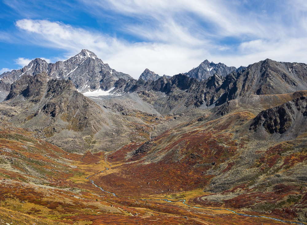 The peak of Brat mountain in the Altay. Image: distantranges under a CC licence