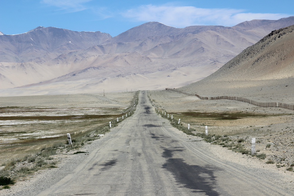 The Pamir Highway in Tajikistan. Image: mauro gambini under a CC licence