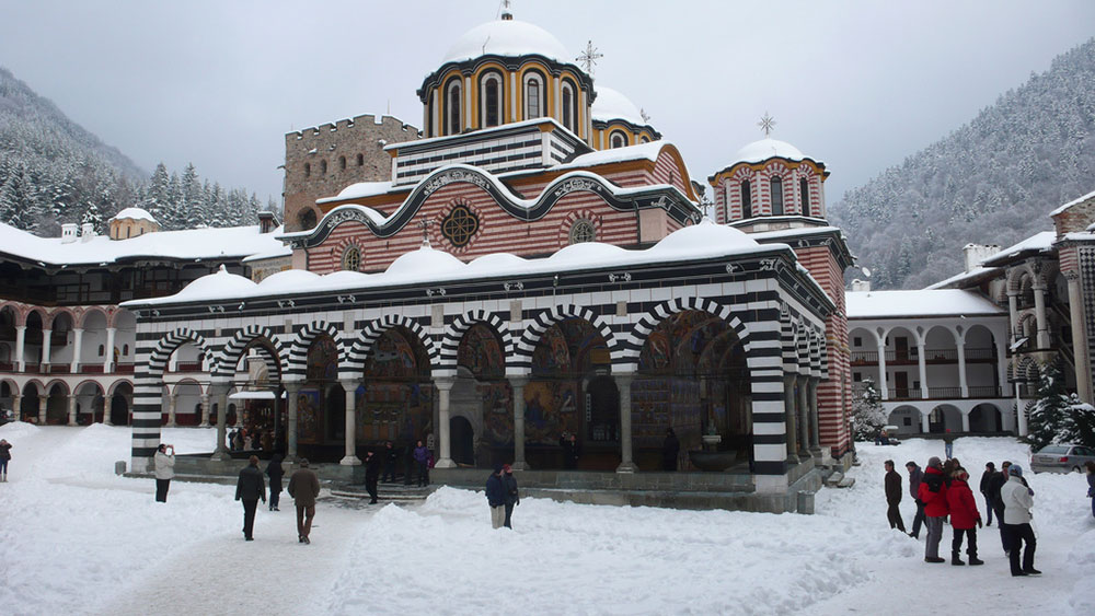 Rila Monastery, Bansko, Bulgaria. Image: John Spooner under a CC license 