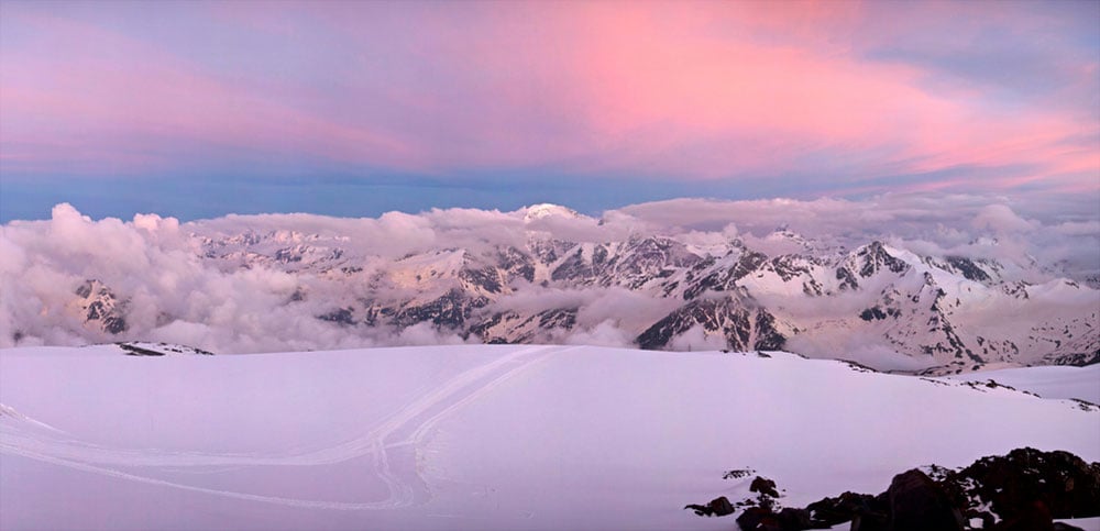 Mount Elbrus, Russia. Image: Philip Milne under a CC license 