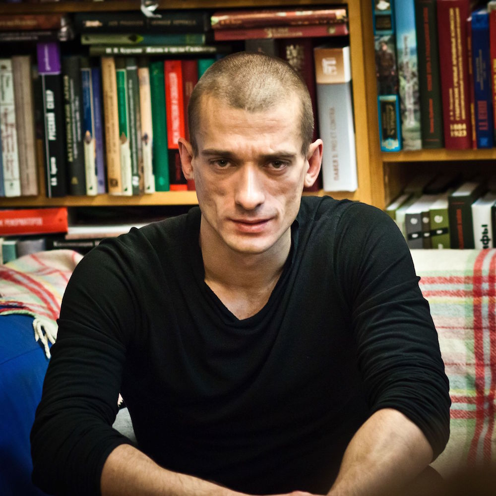 Petr Pavlensky (Dmitry Rozhkov under a CC licence)