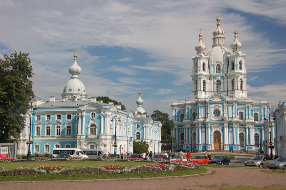 The Smolny cathedral, which has already passed into the hands of the Russian Orthodox Church (David Casteel under a CC licence)