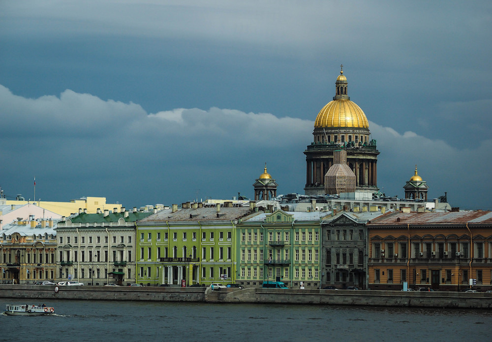 A view of St Isaac's from the River Neva (brando.n under a CC licence)