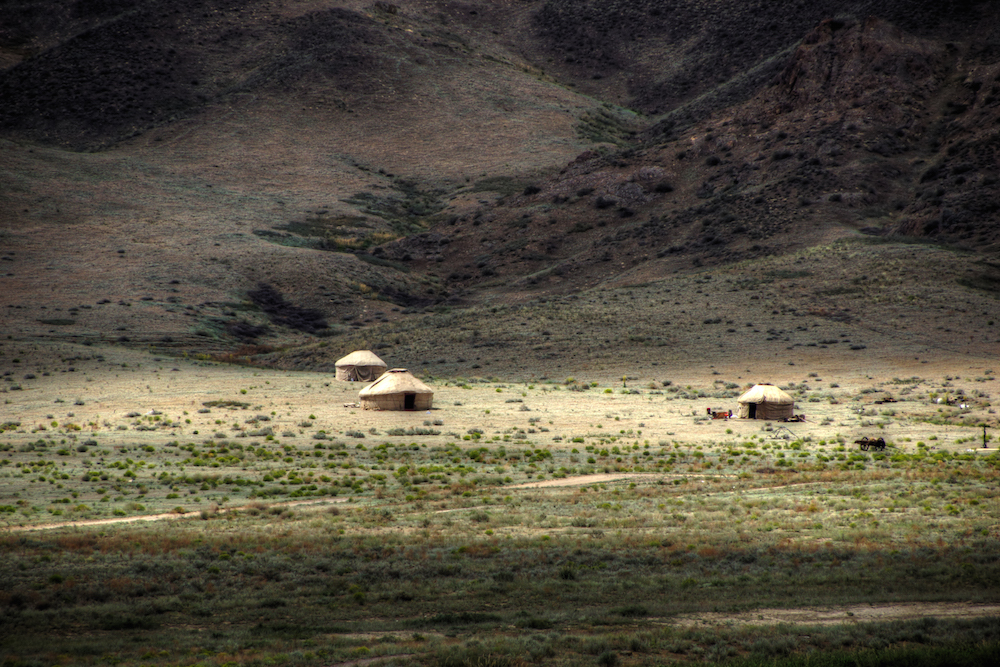 A view of the steppe in central Kazakhstan. Image: mariusz kulzniak under a CC licence