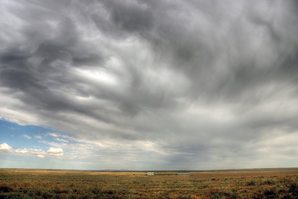 A view of the steppe in central Kazakhstan. Image: mariusz kulzniak under a CC licence
