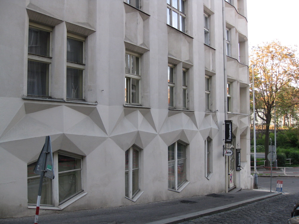 Cubist house on Neklanova Street. Image: Enfo under a CC license