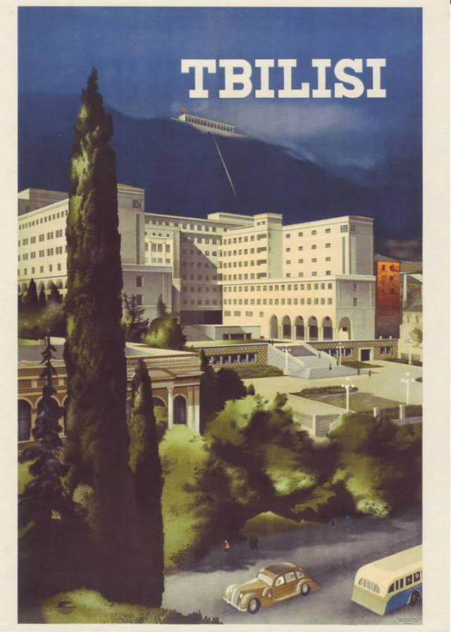 Intourist (Soviet tourist agency) poster