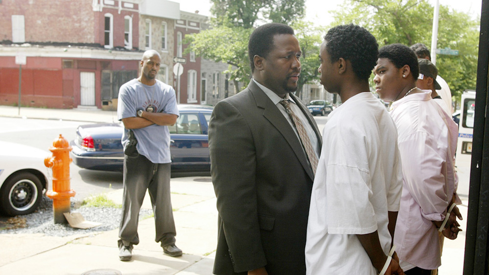 Still from <em>The Wire</em>, season four, episode 8 ('Corner Boys'), directed by Agnieszka Holland (image: HBO.com)