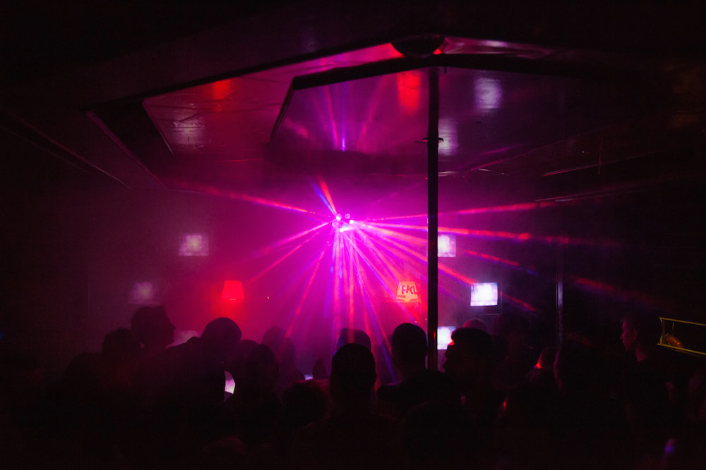 Inside Belgrade's 20 44 nightclub. Image: SHARE Conference under a CC licence.