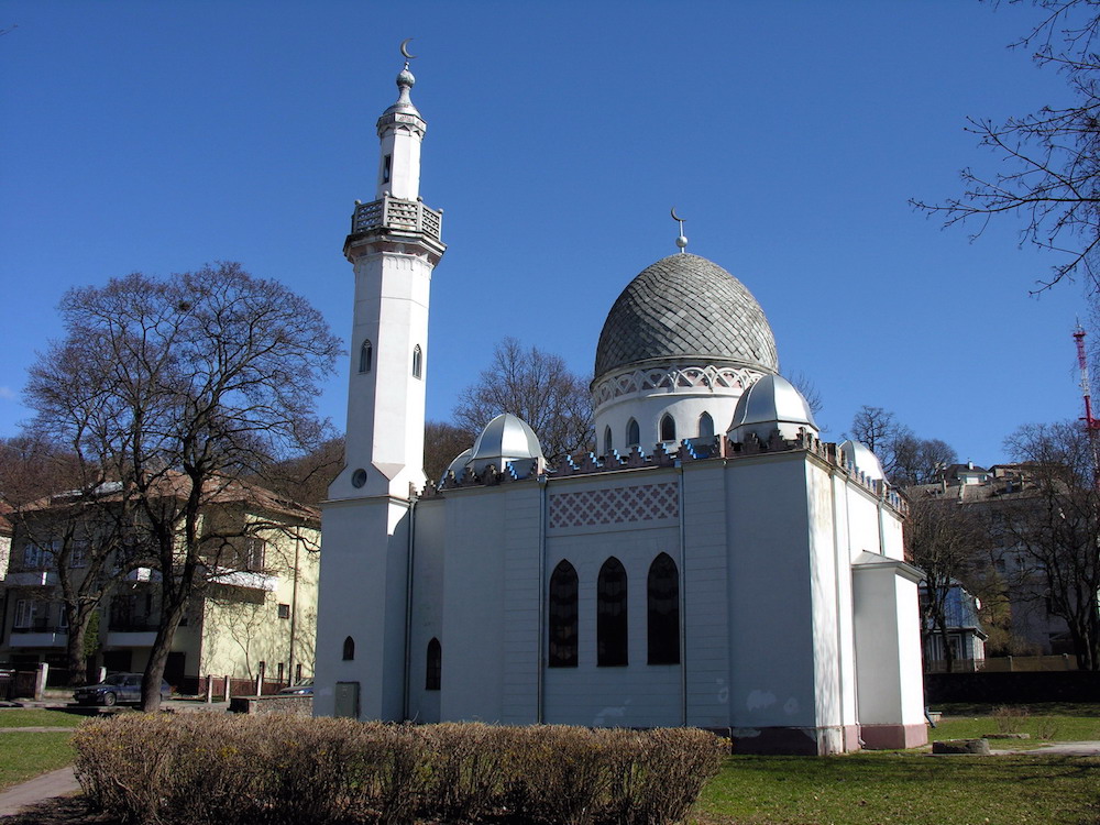 Mosque built for the Lipka Tartars (image: Algirdas under a CC licence)