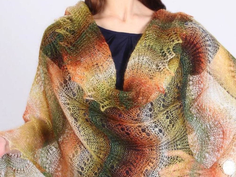 Example of an Orenburg shawl. Image: VK