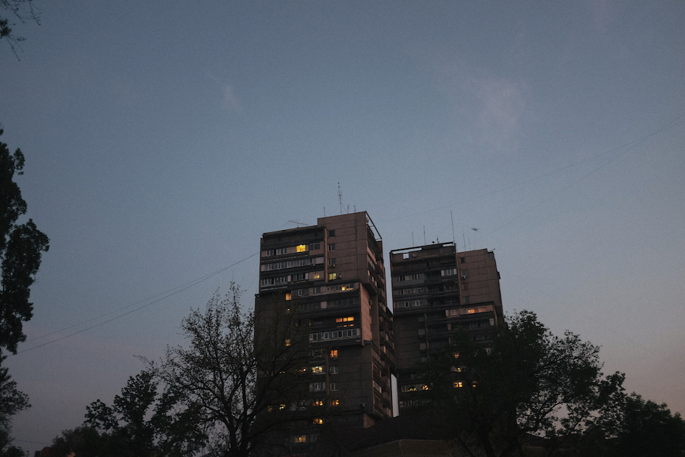 Examples of Soviet-era architecture in Almaty. Image: Dastan Zhumagulov