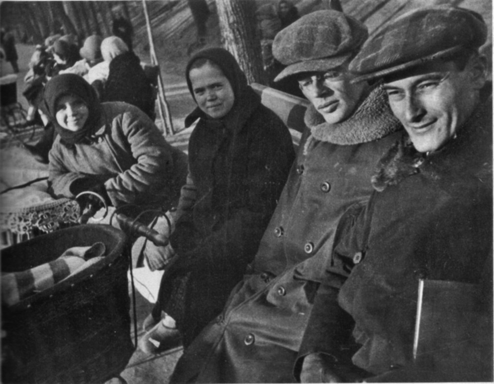 Ilya Ilf and Evgeny Petrov in Leningrad in 1932
