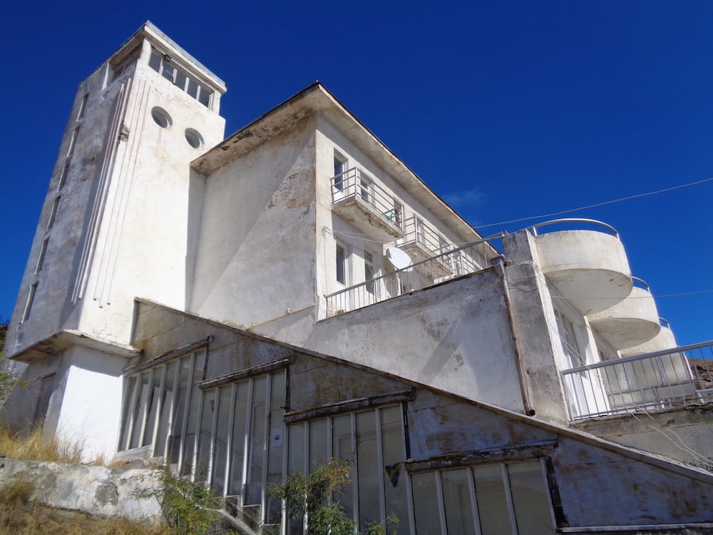 The original, 1932 building of the Writers’ Resort. Image: Owen Hatherley