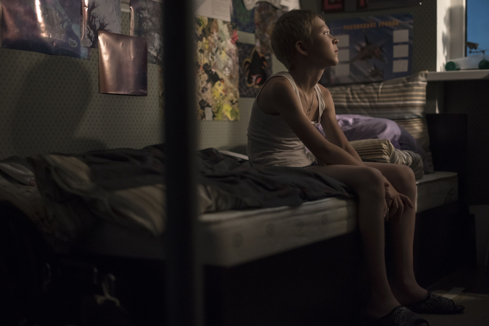 Matvey Novikov as Alyosha in <em>Loveless</em>, dir. Andrey Zvyagintsev (2017)